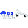 Mitsubishi Lancer Evolution X Lower Intercooler Pipe Kit 2008-Up - MFG Part No. MMICP-EVO-10LBL - image 1