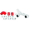Mitsubishi Lancer Evolution X Lower Intercooler Pipe Kit 2008-Up - MFG Part No. MMICP-EVO-10LRD - image 1