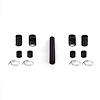 12" FLEX RAD HOSE BLACK - image 1