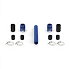 12" FLEX RAD HOSE BLUE - image 1