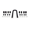 48" FLEX RAD HOSE BLACK - image 1