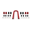 48" FLEX RAD HOSE RED - image 1