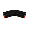 3.5" 45 DEGREE CPLER BLK - image 1