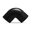 3.5" 90 DEGREE CPLER BLK - image 1
