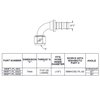 MMFT-PL-445 Push-Lock Fitting -4AN 45-Degree - image 2