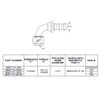 MMFT-PL-845 Push-Lock Fitting -8AN 45-Degree - image 2