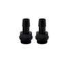 MMFT-M20-12BK M20x1.5 1/2" Hose Barb Aluminum Fittings Pack of 2 - image 2