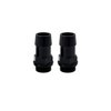 MMFT-M20-34BK M20x1.5 3/4" Hose Barb Aluminum Fittings Pack of 2 - image 2