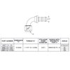 MMFT-PL-12120 Push-Lock Fitting -12AN 120-Degree - image 2
