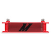10-ROW OIL COOLER RED - image 1