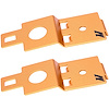 Aluminum Radiator Stay Bracket Set - image 1