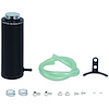 Aluminum Coolant Reservoir Tank Black Wrinkle Finish - image 1