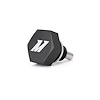 MMODP-1220UNFBBK Magnetic Oil Drain Plug 1/2-20UNF Pitch, Black - image 1