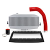 MMTMIC-WRX-22KSLRD Top-Mount Intercooler Kit Subaru WRX 2022+ Silver Intercooler Red Pipe - image 1