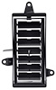 01814A Dash Panel Air Vent Assembly; 1971-73 Mustang; with Air Conditioning; LH Drivers Side - image 1