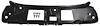 02010B Upper Cowl Panel 1969-70 Mustang, Cougar; with Clips; EDP Coated - image 1