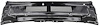 02228A Cowl Vent Grill Panel 1967-68 Mustang; EDP Coated - image 1