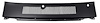 02228C Cowl Vent Grill Panel 1969-70 Mustang, Cougar; EDP Coated - image 1