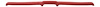 04290-S 1971-73 Mustang, Dash Pad, Urethane, Red - image 1