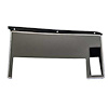 044A90D 1971-73 Mustang; Dash Trim Bezel; without Warning Light; Passenger Side; Black - image 1