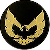 Center Cap Emblem 1978-92 Pontiac Firebird - image 1