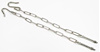 100659 1941-53 Chevrolet, GMC Stepside Pickup, Tailgate Chains, w/Hardware, Stainless Steel - image 1