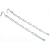 100668 1941-53 Chevrolet, GMC Stepside Pickup, Tailgate Chains, Zinc Plated - image 1