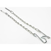 100678 1954-87 Chevrolet GMC Stepside Pickup, Tailgate Chains, Zinc Plated - image 1