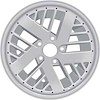 Front Deep-Dish Turbo Wheel 1967-1992 Firebird/Formula - image 1