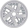 Rear Deep-Dish Turbo Wheel 1982-1992 Firebird/Formula - image 1