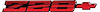 10158546 Rear Panel Emblem 1991-92 Camaro Z28; Red/Black - image 1