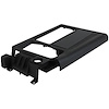 10161884B 1994-96 Corvette C4; Console Shift Plate; 6-Speed Manual Transmission; Black Rubber Coated - image 1