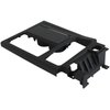 10161884B 1994-96 Corvette C4; Console Shift Plate; 6-Speed Manual Transmission; Black Rubber Coated - image 2