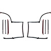 T-Top Weatherstrip Kit 1982-92 Camaro/Firebird - image 1