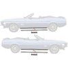 10176GH 1971-73 Mustang; Rocker Panel Molding Set; With Hardware; RH and LH; Pair - image 3