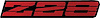 10179123 Rocker Panel Emblem 1991-92 Camaro Z28; Bright Red; GM Licensed - image 1