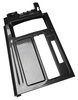 10265546C 1994-96 Corvette C4; Console Shift Plate; Automatic; Black Carbon Fiber Look - image 3