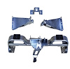 102656 Bucket Seat Frame Mounting Bracket Set for 1969-1972 Chevy Blazer, 1970-1972 GMC Jimmy - image 1