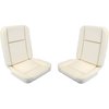 103WPR Bucket Seat Foam; 1965-66 Ford Mustang; For Pony Interior; With Molded-In Listing Wires; Pair - image 2
