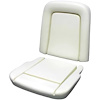 104W Front Bucket Seat Foam; 1967 Mustang, Cougar, F-100 Ranger; Standard or Deluxe Interior; With Listing Wires; Single - image 1