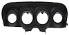 10838Q 1970 Ford Mustang; Dash Guage Bezel; Standard Interior; Black - image 1