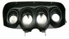 10838Q 1970 Ford Mustang; Dash Guage Bezel; Standard Interior; Black - image 2