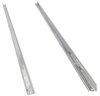 110136 1955-57 Chevrolet, GMC, Bed Angle Strips, Long Bed, Stepside, 89", Polished Stainless Steel - image 1