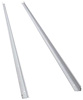 110138 1955-57 Chevrolet, GMC, Bed Angle Strips, Long Bed, Stepside, 89", Raw Steel, Paintable - image 1