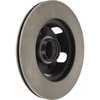 1102E Front Disc Brake Rotor; 1964-67 Ford/Mercury; With Hub & Studs - image 3
