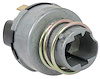 11572D 1960-77; Ford/Lincoln/Mercury; Ignition Switch; Five Blade-Style Terminals; One Threaded Connector - image 1