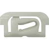 12135 1980-87 GM, Molding Clip, Back Window, Nylon, 7/8" X 1-1/5", White - image 1