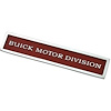 1234650 1970-72 Buick Skylark, Fender Emblem "BUICK MOTOR DIVISION" - image 1