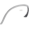 12376663 1998-2002 Chevrolet S10 Truck, Wheel Well Opening Molding, Rear LH - image 1