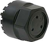 12514403 Black Alloy Wheel Center Cap for 1982-1992 Chevy Camaro, Pontiac Firebird, 1978-1987 Buick Regal - image 1